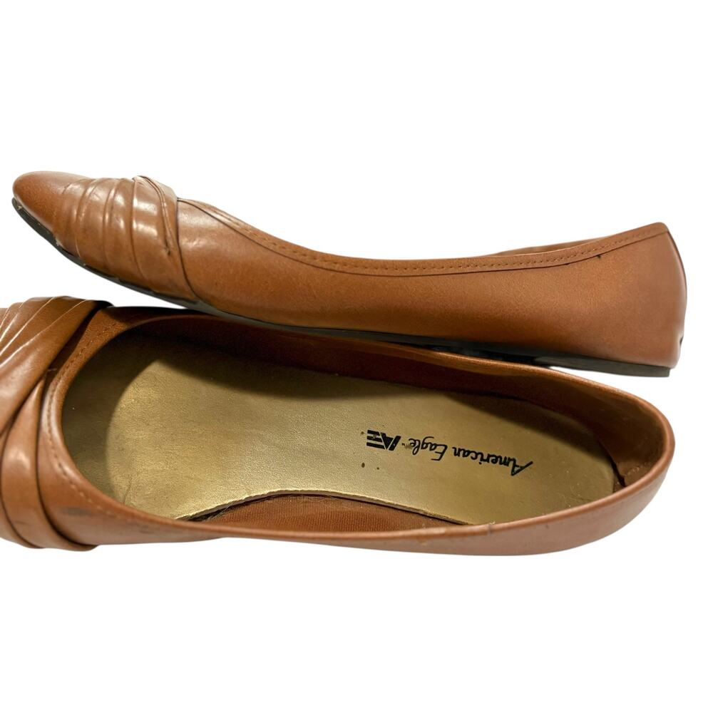American Eagle Flats - Size 9 - Light Brown/Tan Neutral - Classic - Picture 4 of 8